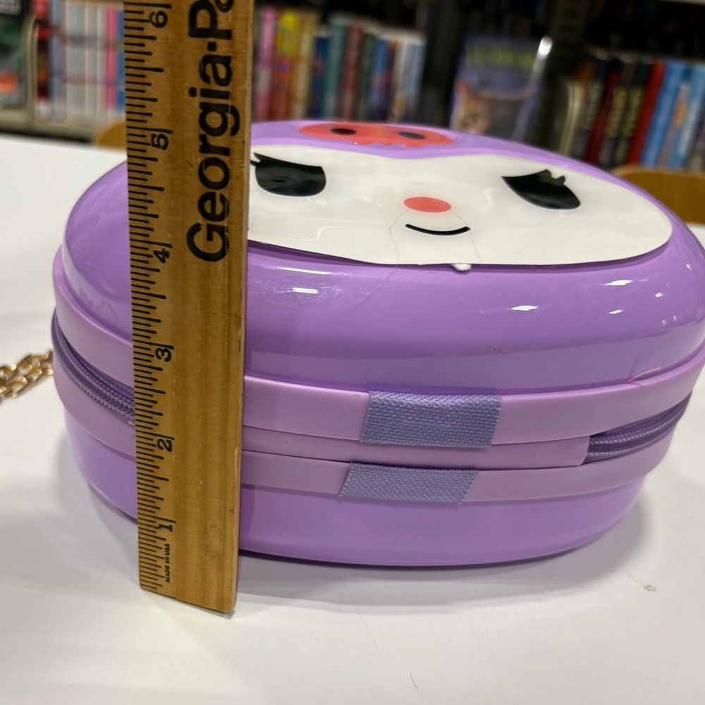 Kuromi Purple Hard Case Crossbody Bag - Picture 15 of 15